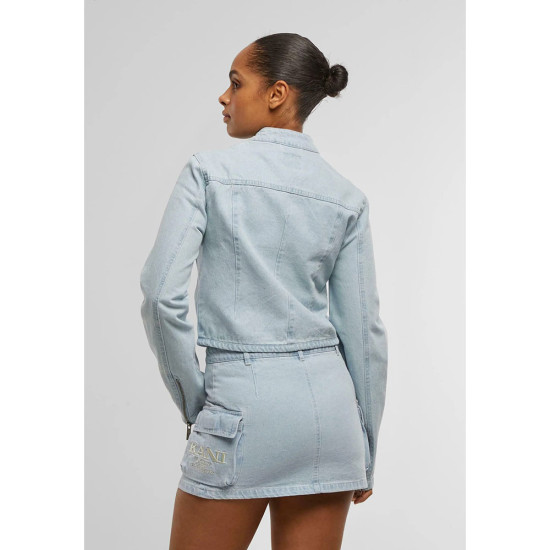 Karl Kani Γυναικείο Denim Biker Jacket